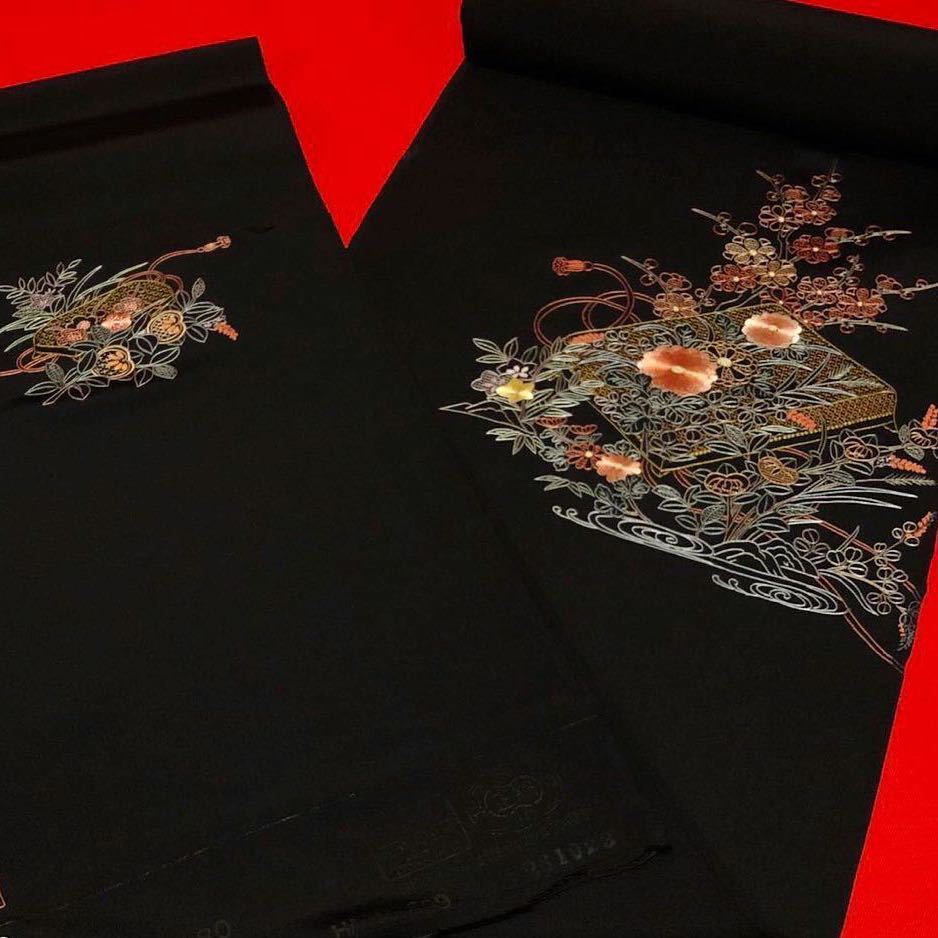 蘇州刺繍　反物　羽尺 反物 羽尺 蘇州刺繍（新品】人気商品！ 中国伝統工芸品 世界の