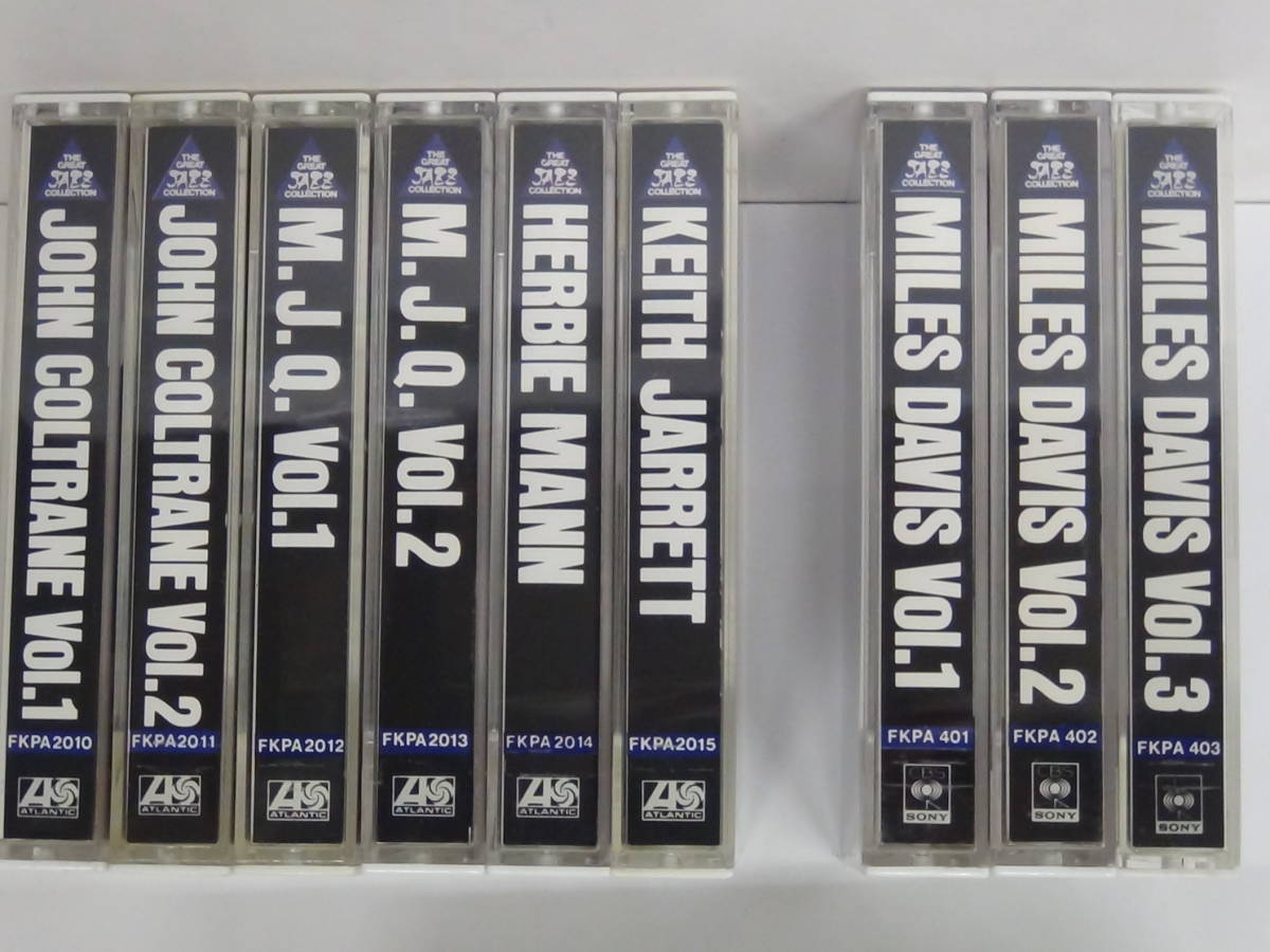 THE GREAT JAZZ COLLECTION ジャズ カセットテープ（SL0104 送料無料 