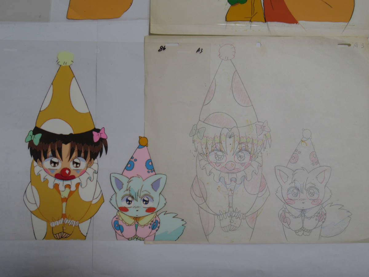 赤ずきんチャチャ」の新規展示原画。 (c)彩花みん/集英社
