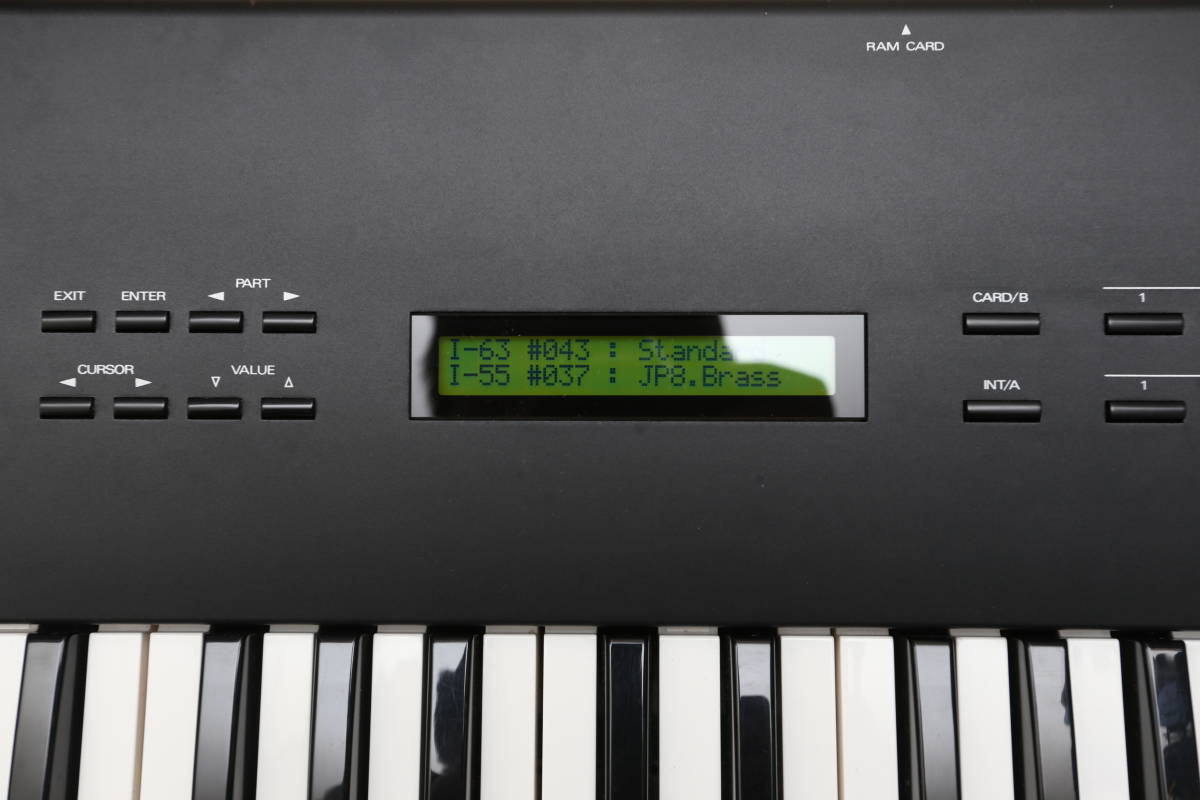動作確認済☆Roland/ローランド☆PCMキーボード シンセサイザー 61鍵盤 