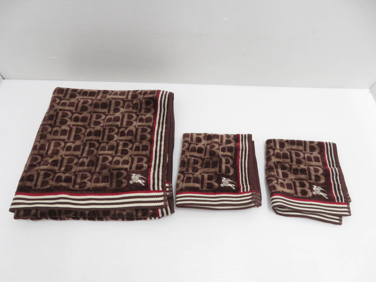 バーバリー　タオルシーツ　2枚セット BURBERRY(バーバリー) ⁄ 未使用⁄バーバリー⁄タオルシーツ⁄2枚セット