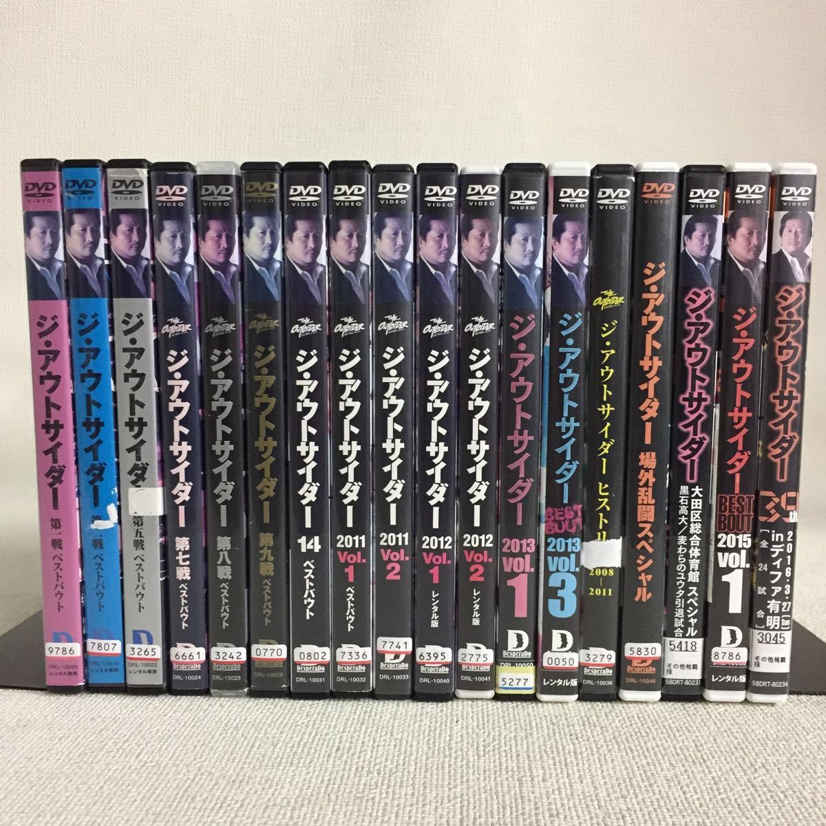 DVD★レンタル落ち★ジ・アウトサイダー★etc★26本セット★ブレキングダウン ジ・アウトサイダー 43rd RINGS／THE