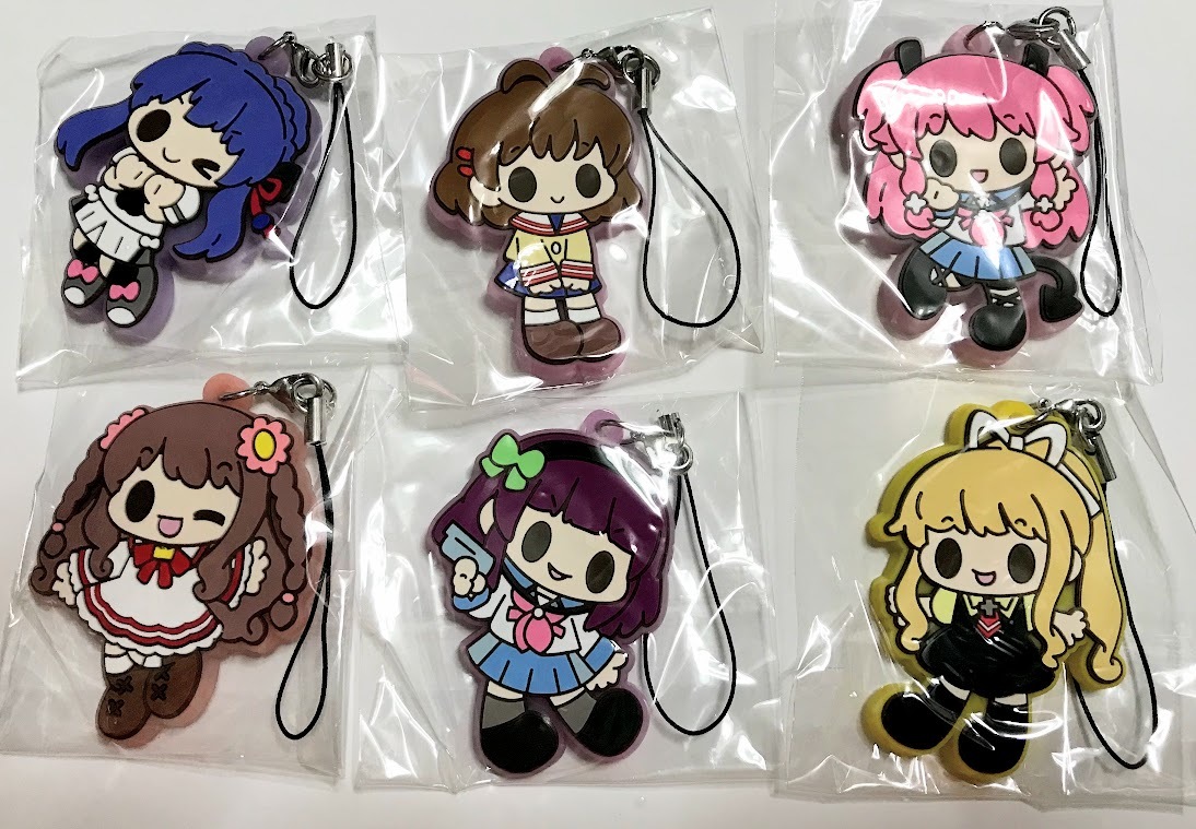 新品】Key ゆるます ラバーストラップ 6点 / Angel Beats! エンジェル 