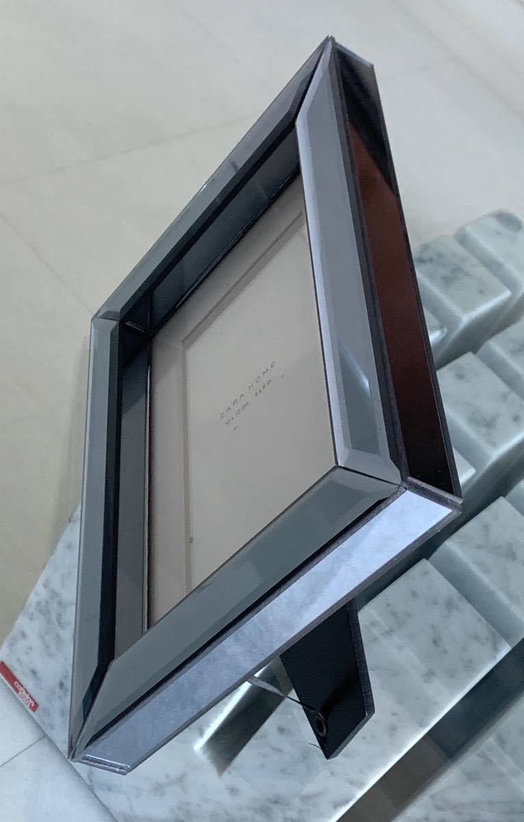 zara home ☆ザラホーム ☆写真立て フォトフレームミラー鏡 美品の