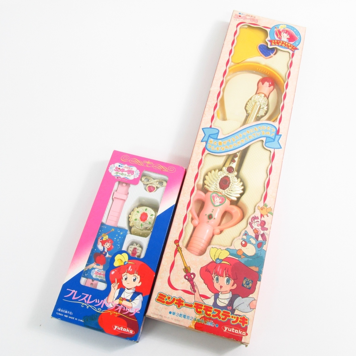 Yutaka ユタカ 魔法のプリンセス ミンキーモモ ステッキ ブレスレットウォッチ 当時物 レトロ U1487 の落札情報詳細 ヤフオク落札価格情報 オークフリー スマートフォン版