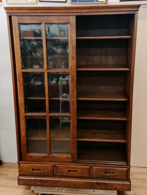 勇峰工芸 葉山家具 葉山ガーデン 本棚 キュリオボード ナラ材