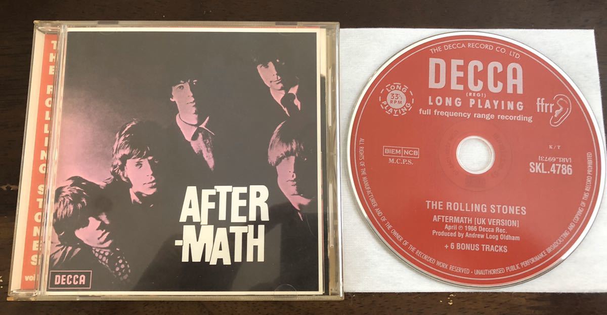 DECCA UK Original 初回 LK 5F ROLLING STONESのUKオリジナル盤を初期