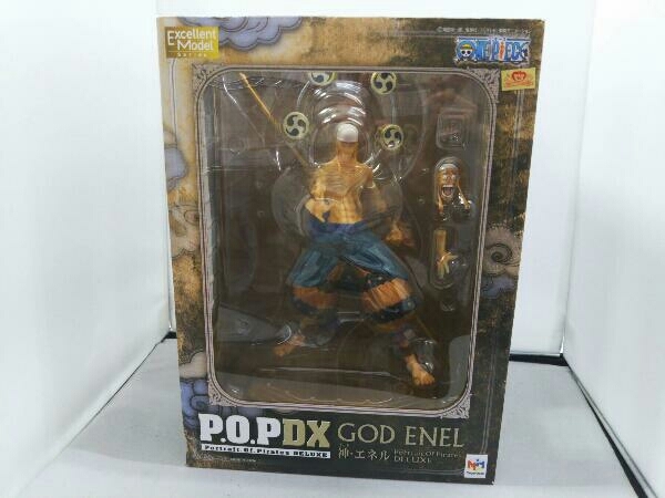 P O P Dx God Enel ゴッド エネル 神 エネル フィギュア メガハウス One Piece の落札情報詳細 ヤフオク落札価格情報 オークフリー スマートフォン版