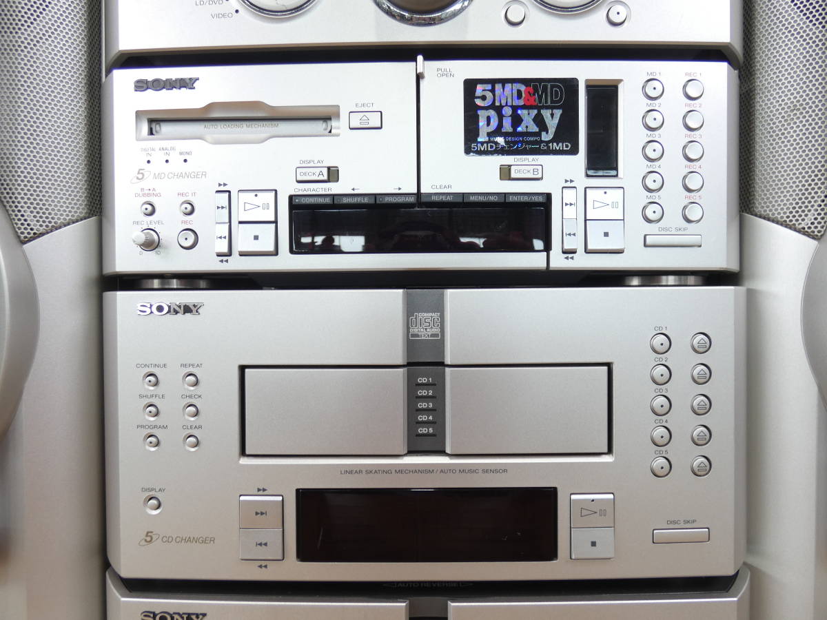 ソニー　CDMDコンポ　DHC-MD919　RM-IA9K ソニー CDMDコンポ DHC-MD919 RM-IA9K