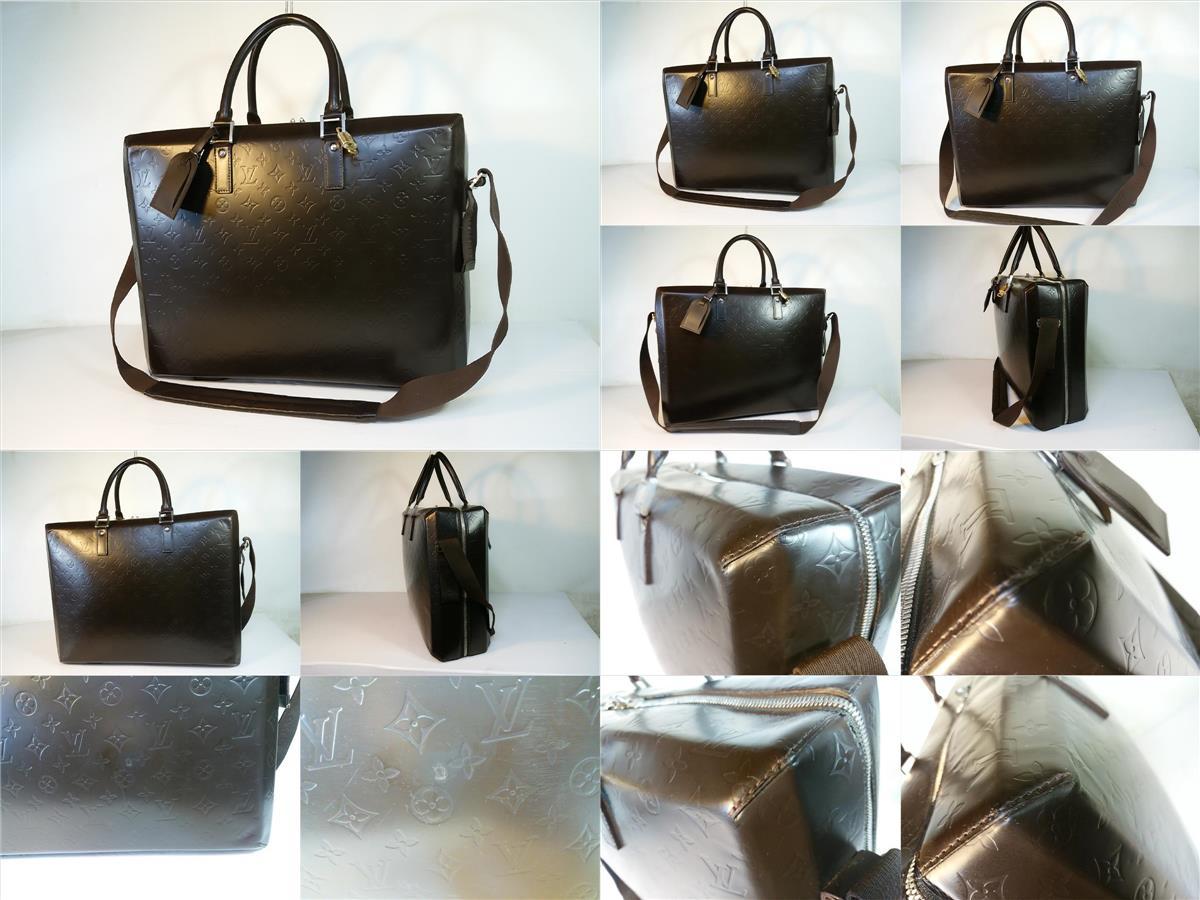 ▲ LOUIS VUITTON ルイヴィトン グラセ リッキー ブリーフケース 極上美品】ルイヴィトン モノグラム リッキー グラセ ビジネス