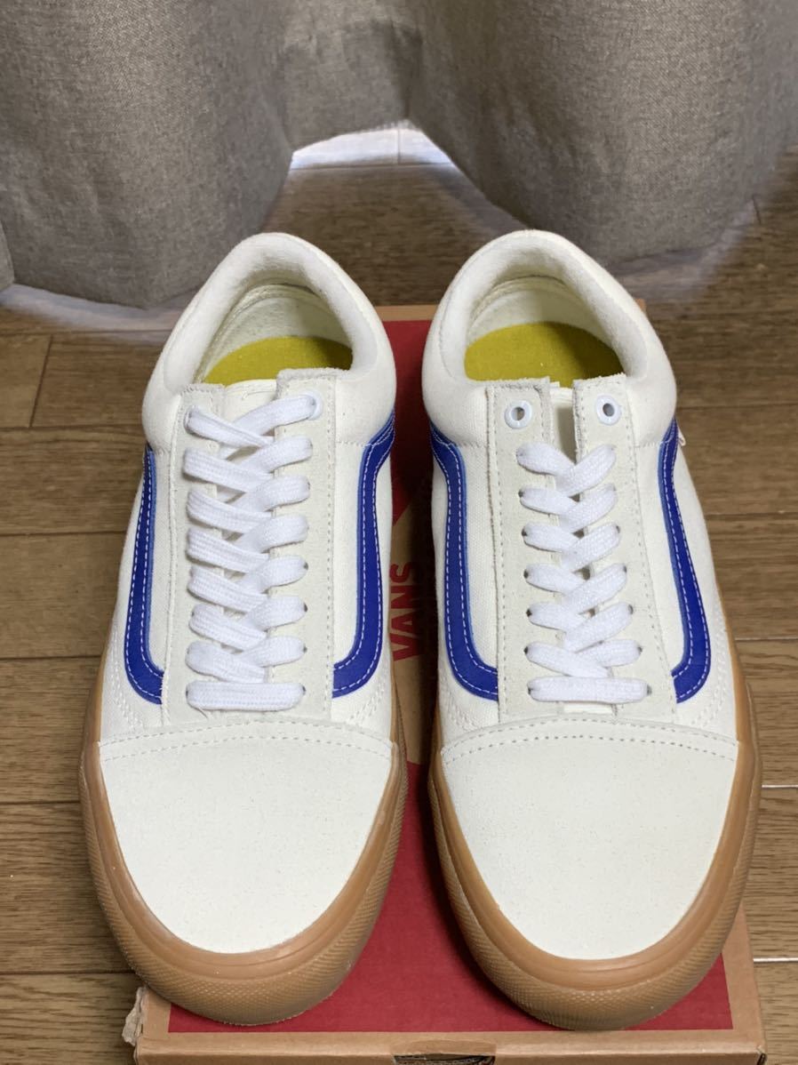 vans old skool pro marshmallow blue gum