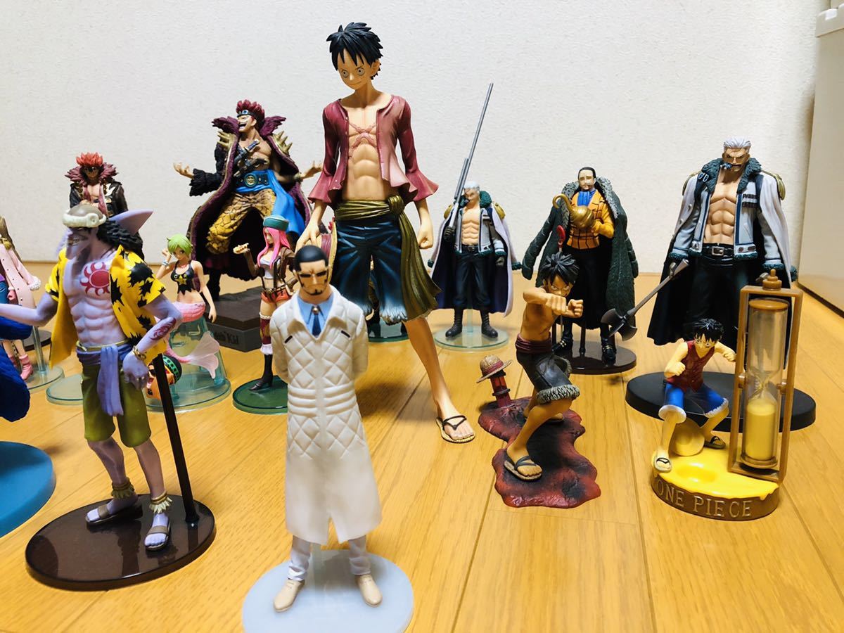 中古 ワンピース ドラゴンボール フィギュア まとめセット One Piece ルフィワンピースフィギュア 1円スタート の落札情報詳細 ヤフオク落札価格情報 オークフリー スマートフォン版