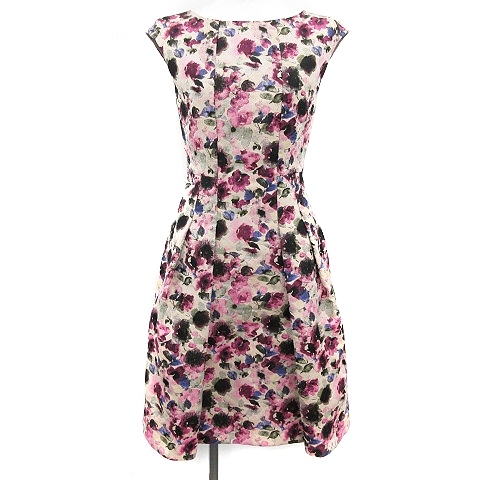 アナイ Anayi 18ss ワンピース ひざ丈 ノースリーブ 花柄 34 紫 パープル ベージュ 緑 グリーン Yt レディース の落札情報詳細 ヤフオク落札価格情報 オークフリー スマートフォン版