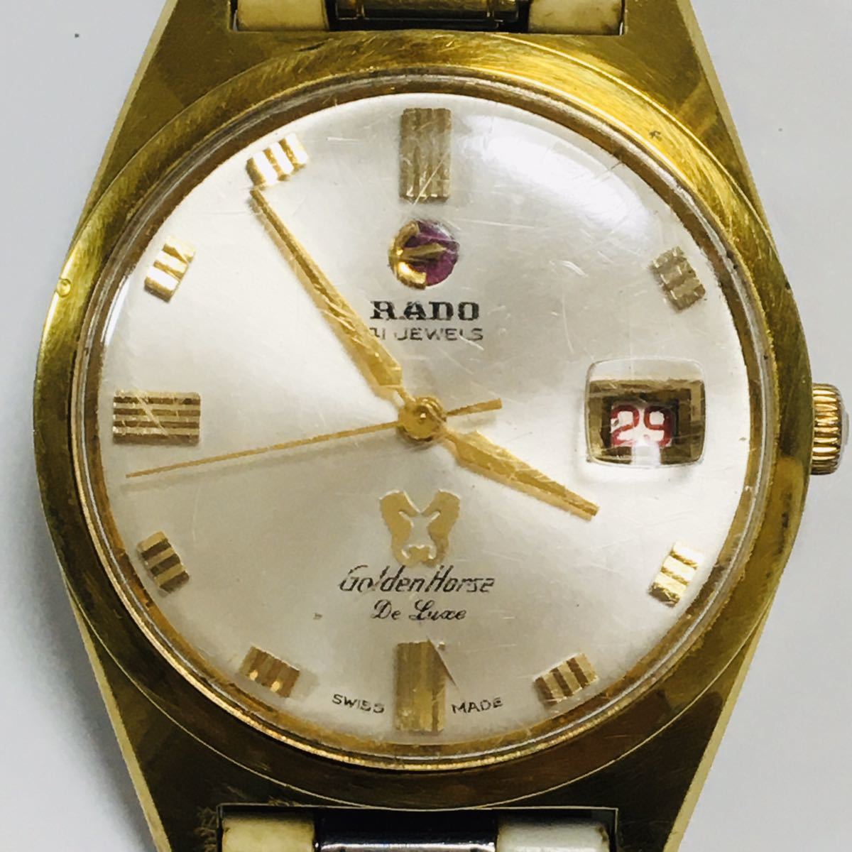希少 RADO ラドー ゴールデンホース デラックス GOLDEN HORSE DELUXE