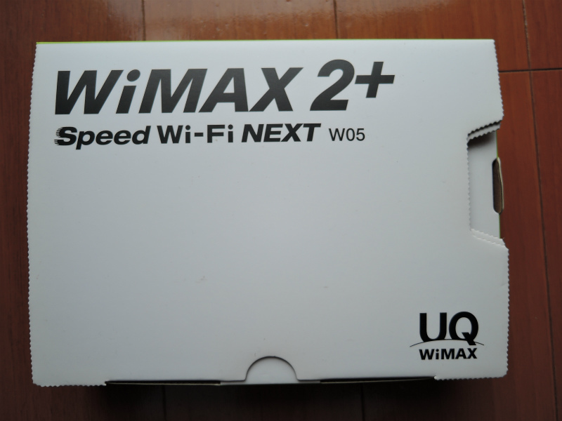 Wimax 2 Speed Wifi Next W05 本体 元箱説明書等あり の落札情報詳細 ヤフオク落札価格情報 オークフリー スマートフォン版