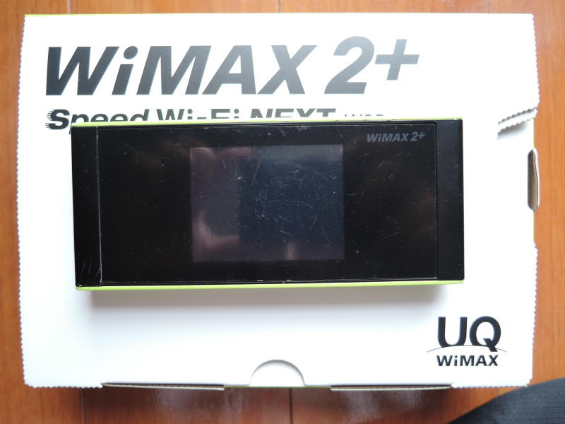 Wimax 2 Speed Wifi Next W05 本体 元箱説明書等あり の落札情報詳細 ヤフオク落札価格情報 オークフリー スマートフォン版