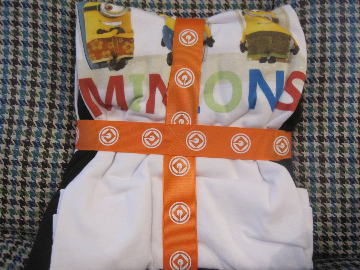 新品 しまむら Usj ユニバーサル ミニオン キャラクター 半袖tシャツ上下セット サイズll の落札情報詳細 ヤフオク落札価格情報 オークフリー スマートフォン版