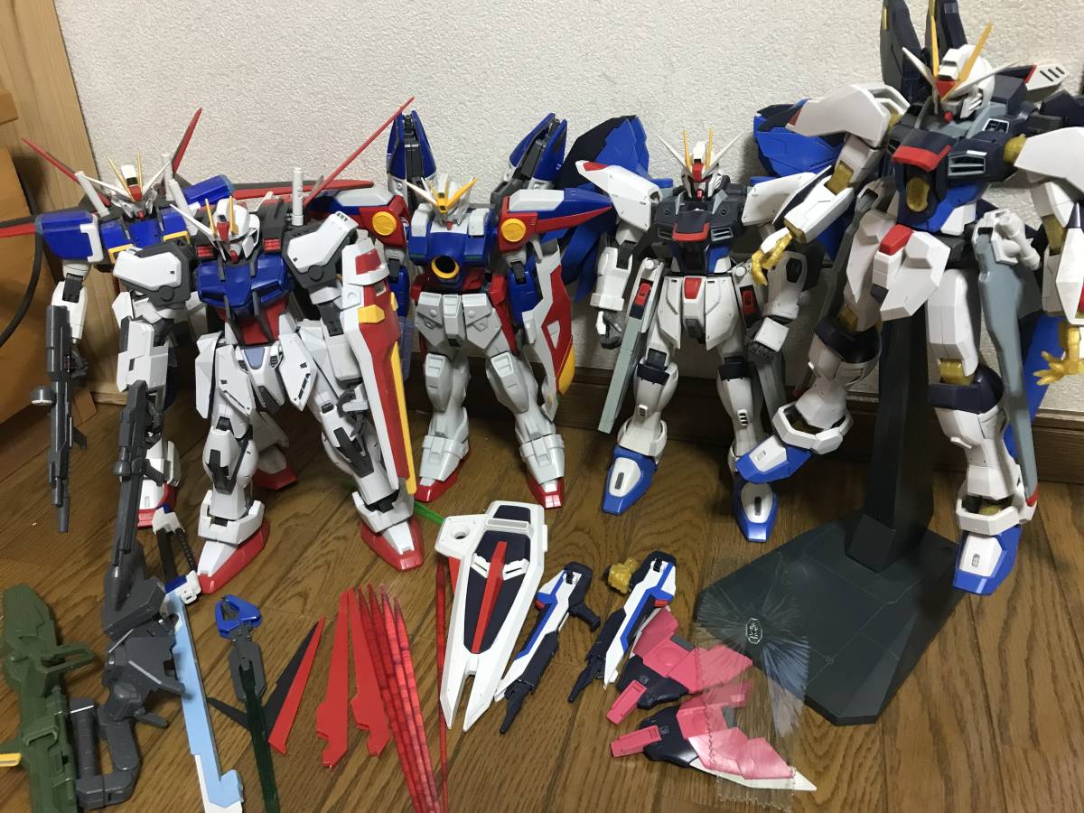 1円 ガンプラ 1 60サイズ Seed ディスティニー フォースインパルス ストライク フリーダム ウイングゼロ ストフリ パーツ ジャンク の落札情報詳細 ヤフオク落札価格情報 オークフリー スマートフォン版