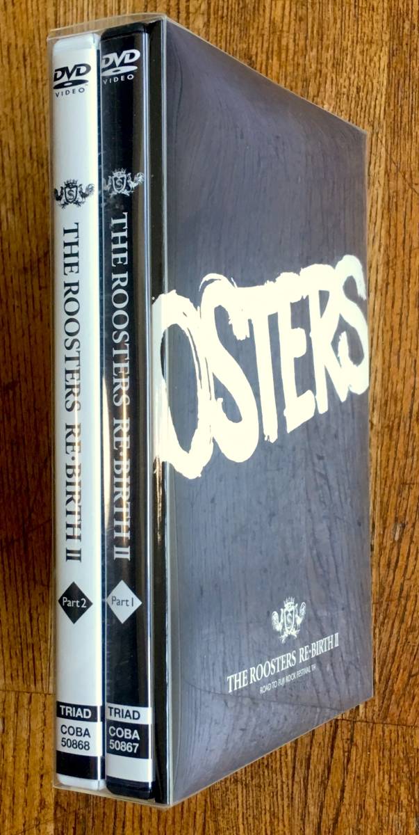 極美品 ROOSTERS RE-BIRTH II DVD2枚＋52pフォトブック 大江慎也 花田