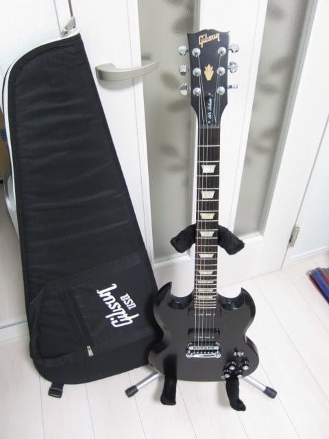 Gibson USA SGJ レフティー　程度良　ワンオーナー品 ハードケース付 Gibson USA SGJ レフティー 程度良 ワンオーナー品 ハードケース