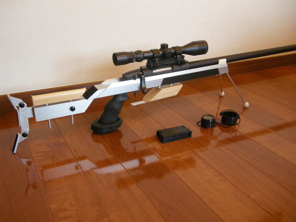 マルゼン APS-2 アルミストック カスタム品 現状 公式認定競技銃