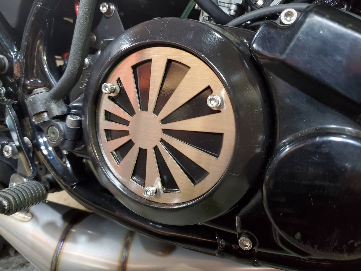 新品】RZ250R RZ250 エンジンカバー。おむすびテール（検）旭日旗
