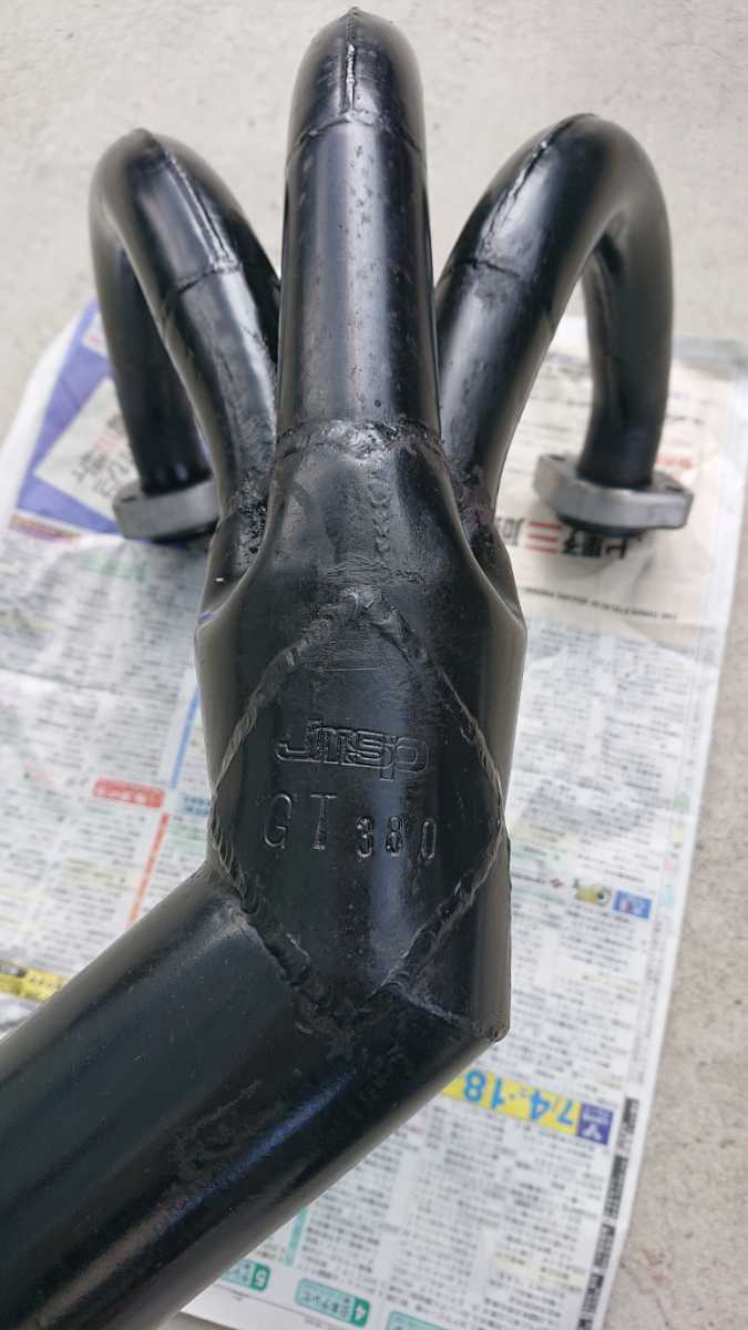 GT380用 希少 城北ムラカミ 角管 ショート管 カット無し 美品 の落札