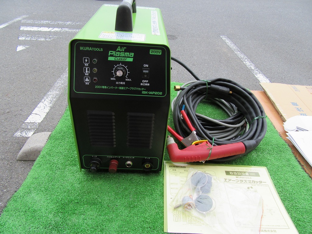中古品 Ikura イクラ 0v インバータ エアープラズマ切断機 Isk Iap2 の落札情報詳細 ヤフオク落札価格情報 オークフリー スマートフォン版