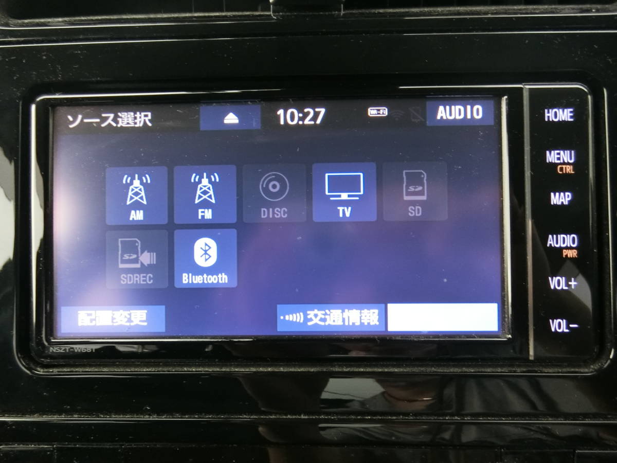 トヨタ純正 SDナビ 地デジ NSZT-W68T ドライブレコーダーDRT トヨタ純正 SDナビ 地デジ NSZT-W68T ドライブレコーダーDRT