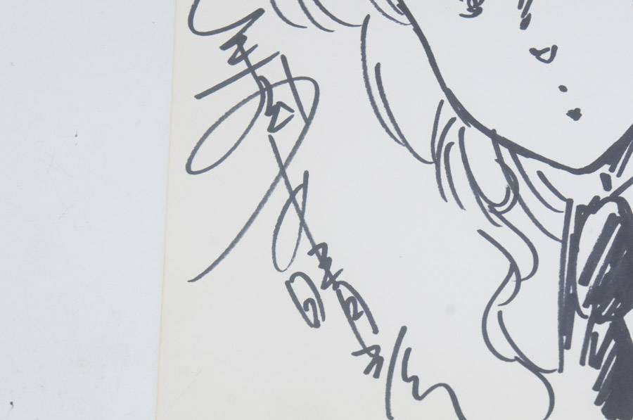 ☆レア☆美樹本晴彦☆イラスト入り 直筆サイン☆超時空要塞
