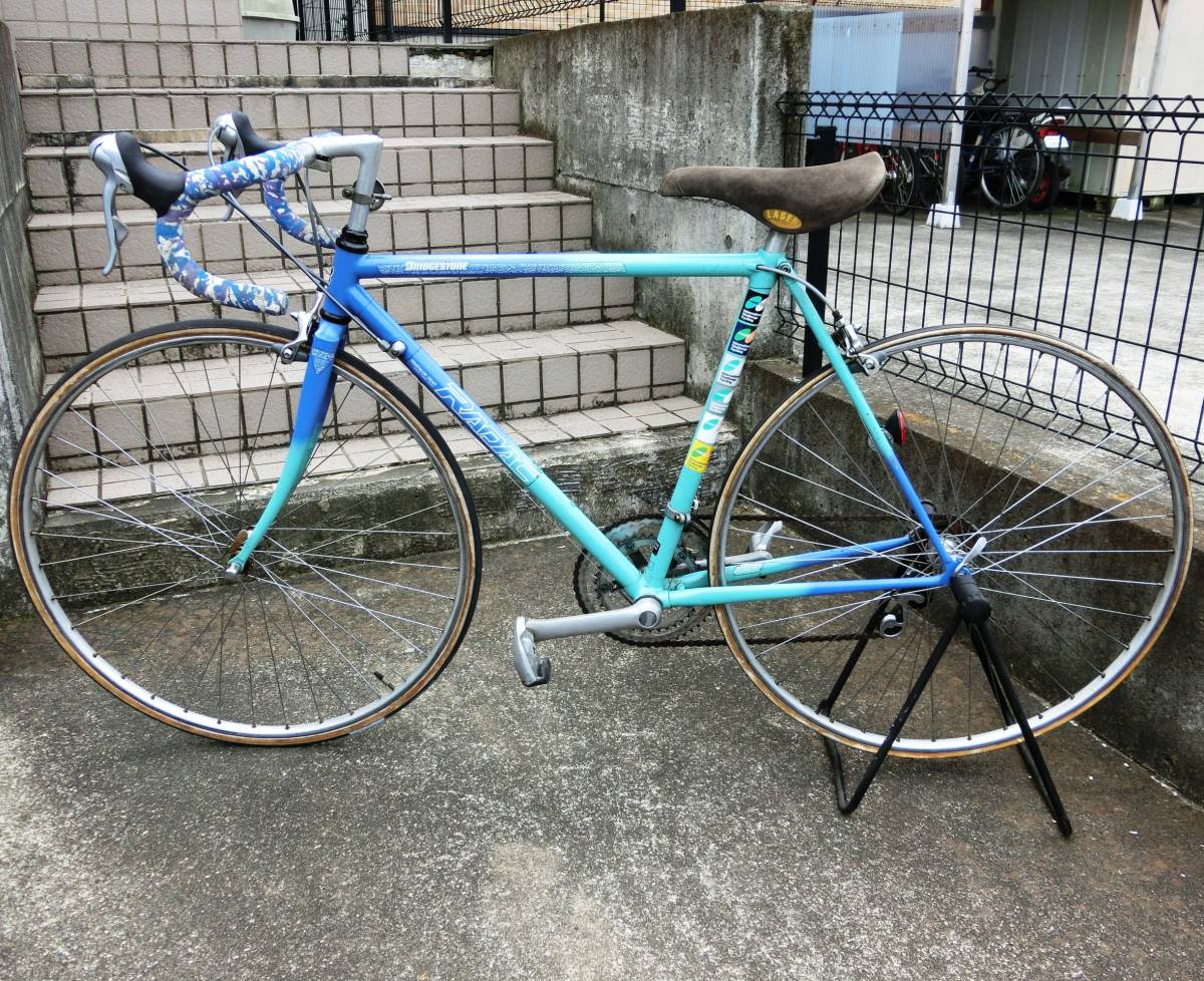 激レア】26～28年ぐらい前のクロモリロード ブリジストン アルテグラ6500