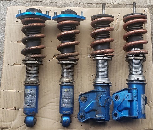 レガシィ Bh5 Be5 フルタップ式 車高調 クスコ Cusco 製 ショック 抜け無し 戻り有り 固着無し 部品取り ジャンク品 の落札情報詳細 ヤフオク落札価格情報 オークフリー スマートフォン版