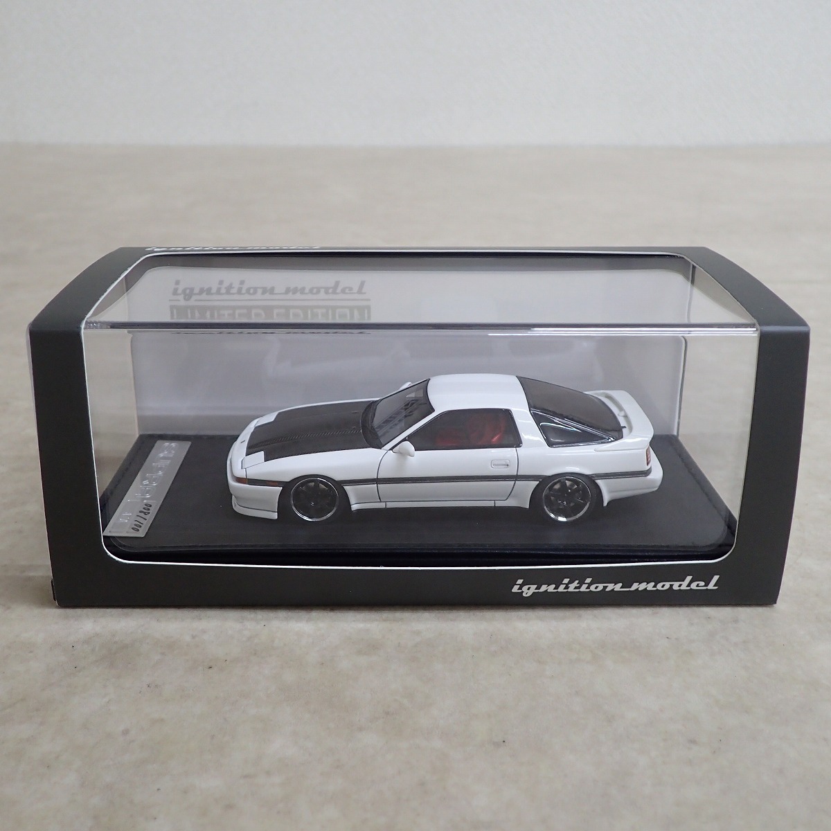イグニッションモデル 1/43 トヨタ スープラ 3.0 GT A70 ホワイト No