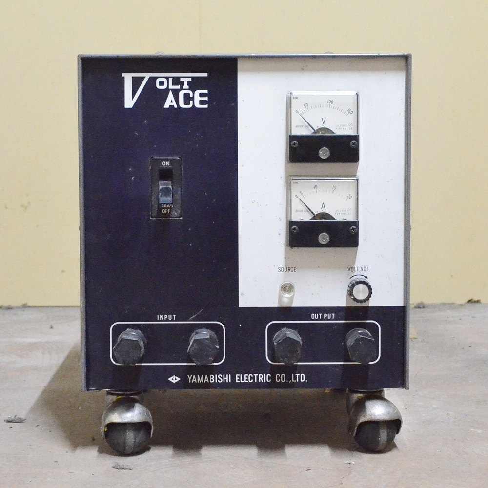 山菱 YAMABISHI ボルトエース VOLT ACE 自動電圧調整器 ACE-2K 85V-115V 50/60Hzの落札情報詳細