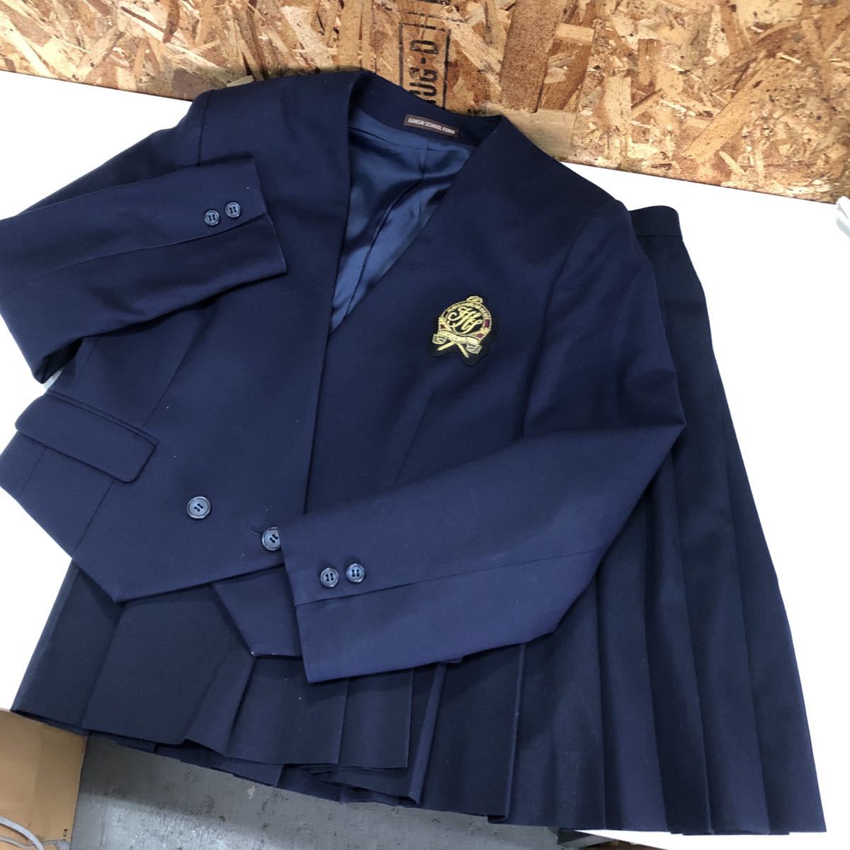 女子学生冬コートコスプレkansai school form 本物 - ピーコート 