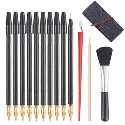 新品 全国送料無料 スクラッチペンセット スクラッチアート スクラッチアートペン 極細ペン 竹串ペン ブラシ 13本セット 4種類セット の落札情報詳細 ヤフオク落札価格情報 オークフリー スマートフォン版