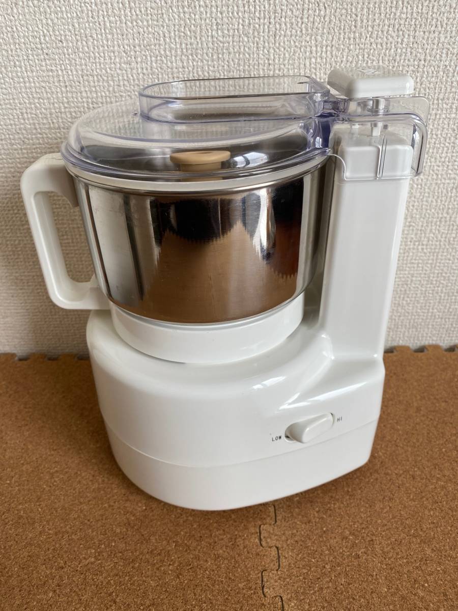 あじのさと Wスピード フードプロセッサー Y 2400w Ydk 電気調理器 の落札情報詳細 ヤフオク落札価格情報 オークフリー スマートフォン版