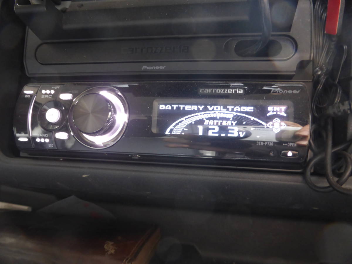 carrozzeria カロッツェリア DEH-P730 CDプレーヤー スペアナ アナログ
