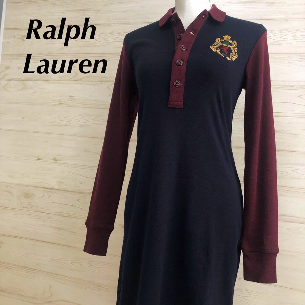 Ralph Lauren - お値下げ！！ラルフローレン☆ポロ ワンピース☆ゴルフ コットン メッシュ ポロワンピース レディス(ワンピース)|POLO