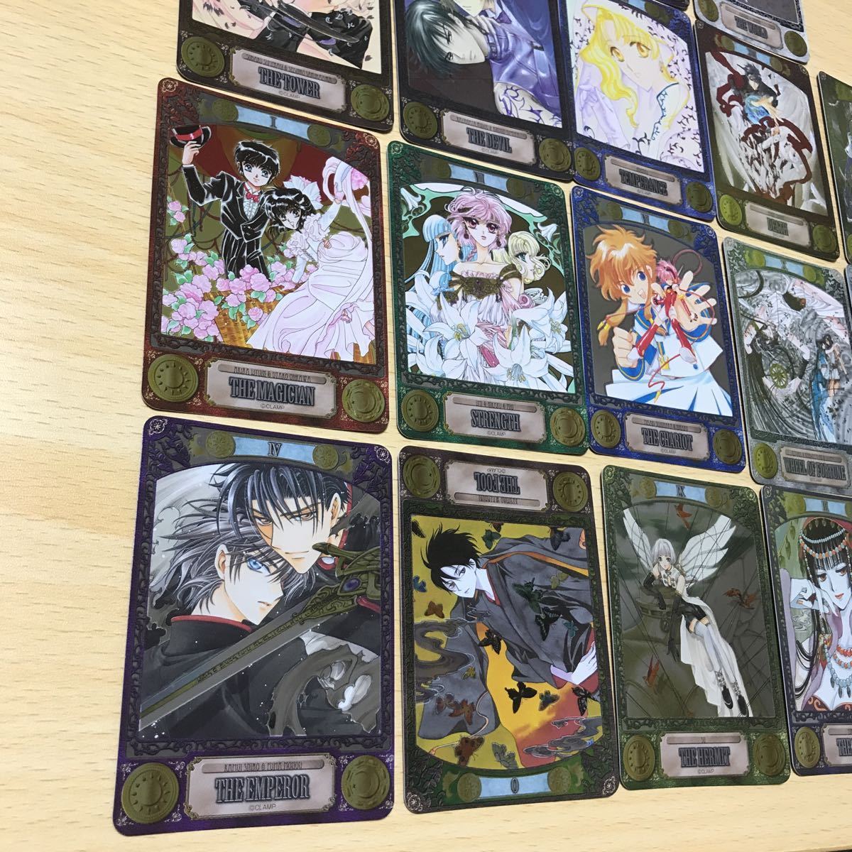 CLAMP TAROT タロットコレクション 22種セット タロットカード② Amazon.co.jp: CLAMP PREMIUM COLLECTION X タロットカード