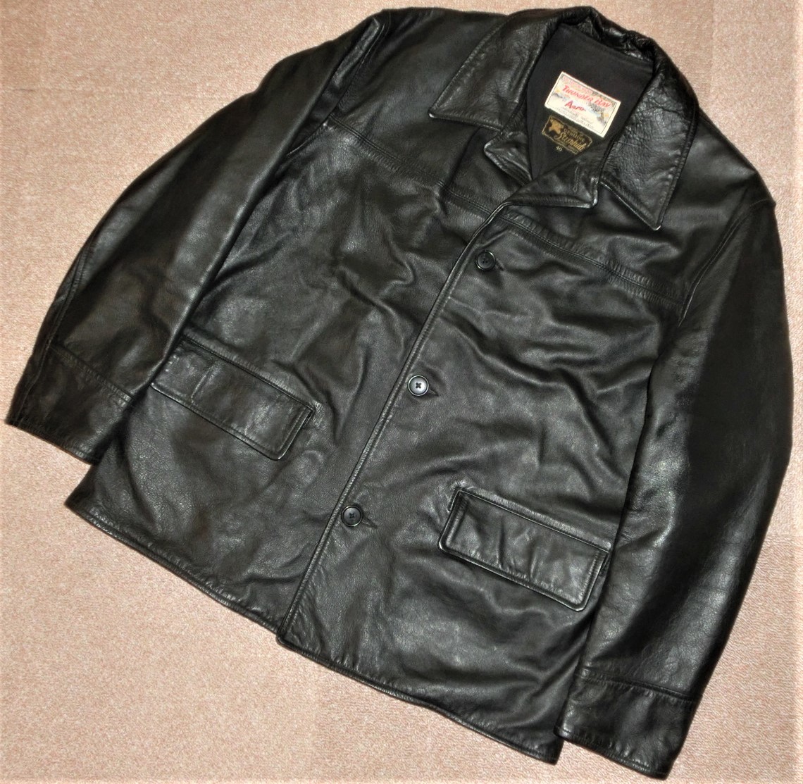 Liver megro　リバーメグロ　 スーパーエアレザーライダースジャケット Liver megro リバーメグロ スーパーエアレザーライダース