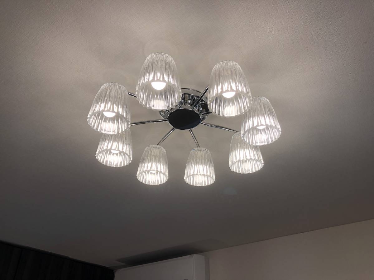 モデルルーム展示使用品】 DAIKO 大光電機 シャンデリア DCH-38214Y