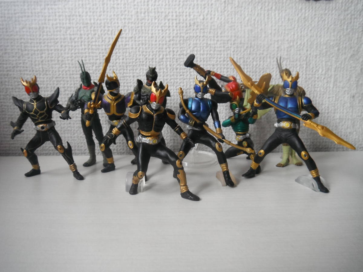 仮面ライダークウガ&グロンギ族・HGシリーズ10体の落札情報詳細