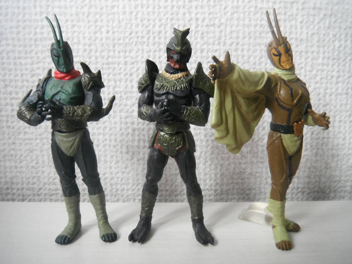 仮面ライダークウガ グロンギ 10体セット