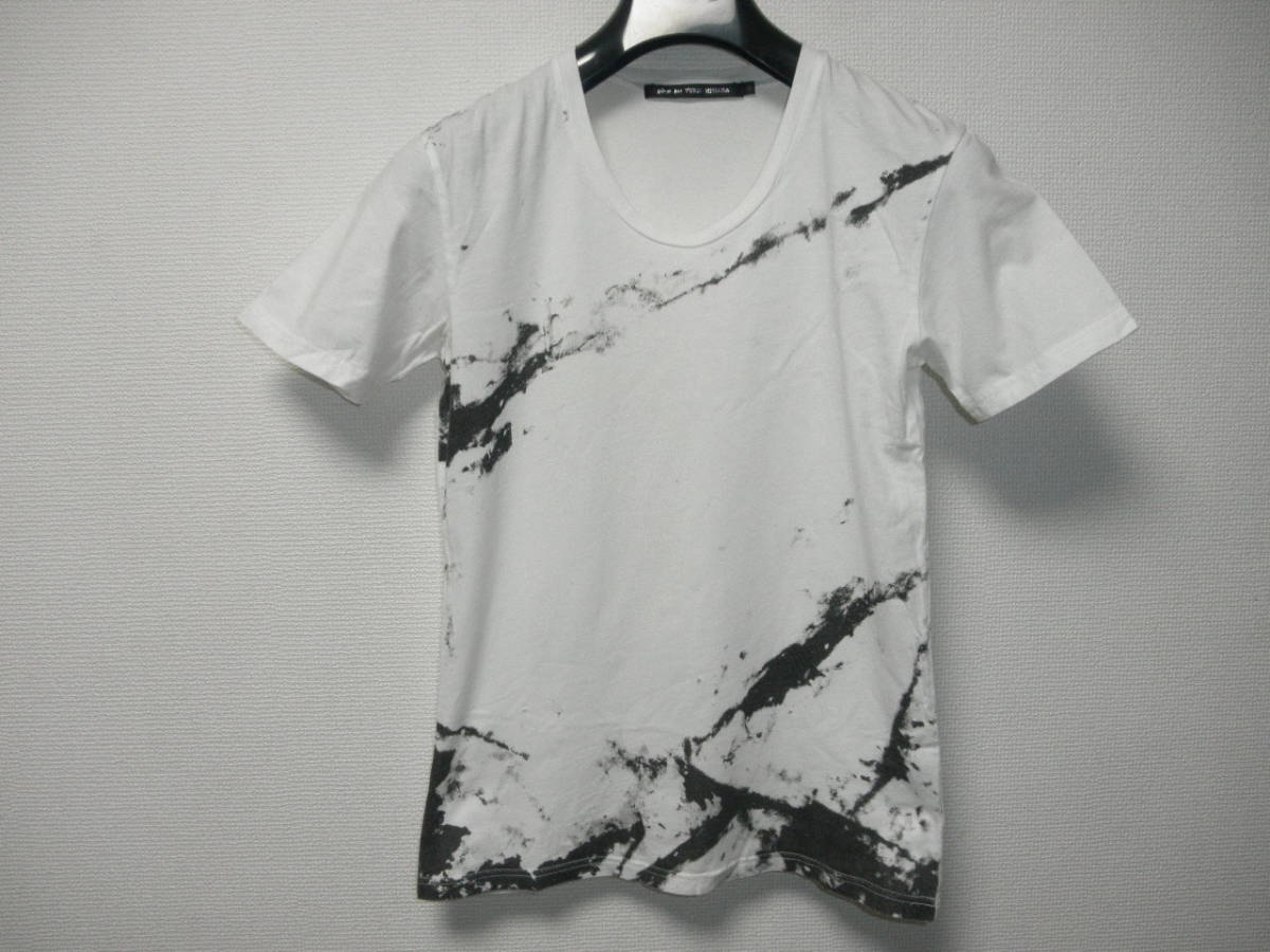 ☆Bennu×gene par YUKIO MISHIBA/ヴェンヌ×ジェネパーユキオミシバ 切りっぱなし カットソー ブラック 420610101/46 /LPL ☆Bennu×gene par YUKIO MISHIBA⁄ヴェンヌ×ジェネパーユキオミシバ 切りっ