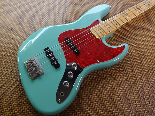 ESP EDWARDS EJB-115 Jazz Bass 日本製 Seafoam Green Abalone Inlays