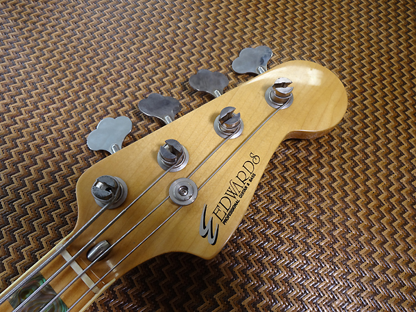 ESP EDWARDS EJB-115 Jazz Bass 日本製 Seafoam Green Abalone Inlays