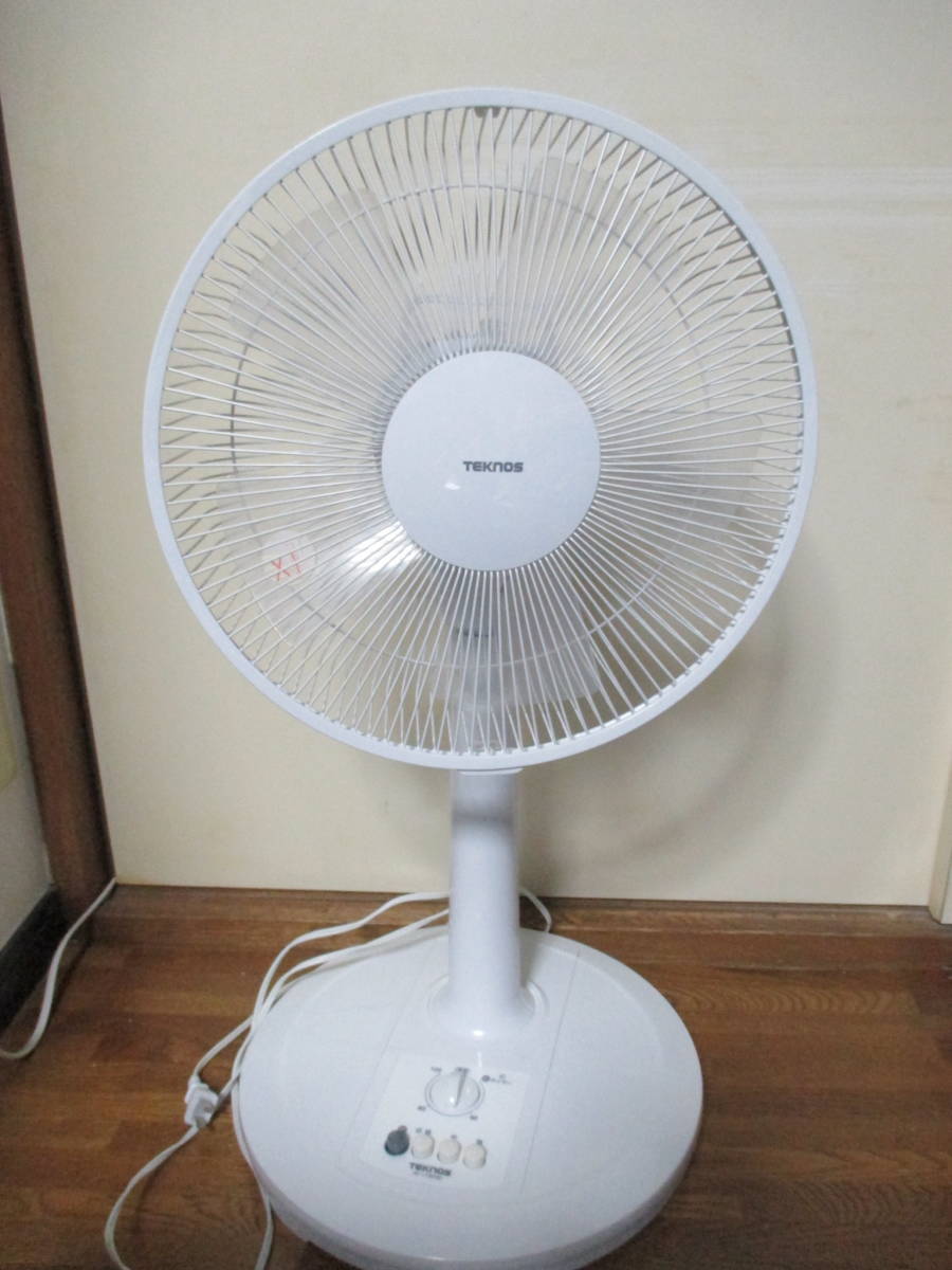 Teknos 扇風機 リビング扇風機 首振り タイマー付 風量3段階切替 メカ式 Ki 1730 W 直接取引限定 東京メトロ葛西駅周辺 の落札情報詳細 ヤフオク落札価格情報 オークフリー スマートフォン版
