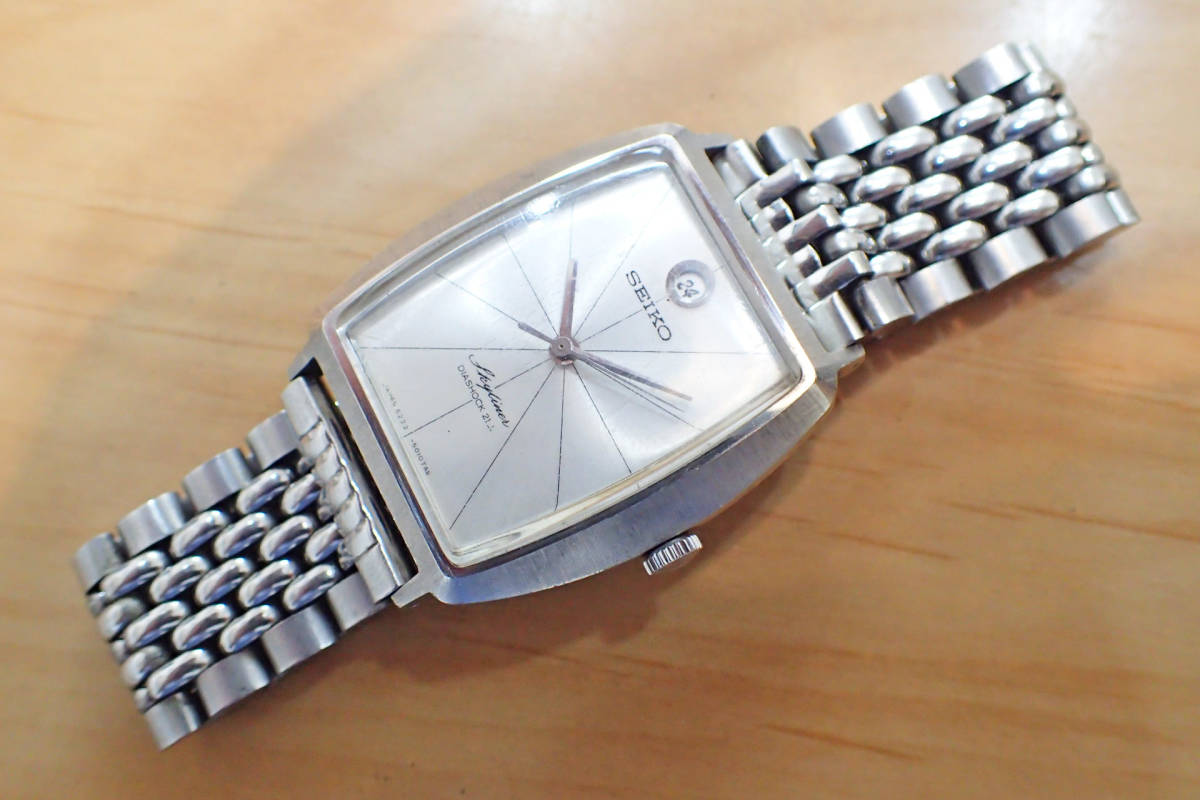 動作品/貴重 Snakeのライスブレス付き◇セイコー/SEIKO Skyliner