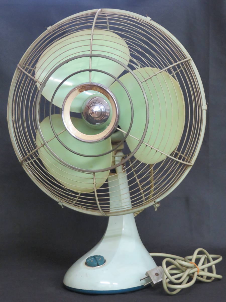 扇風機レトロ　ナショナル 昭和レトロ ナショナル扇風機 アンティーク シャビー